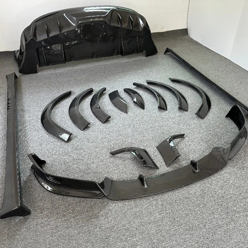 Auto Accessories for  MODEL X Modified Topcar Wide Body Surround Front Lip Rear Lip Side Skirt Wheel Eyebrow Tail Body Kit